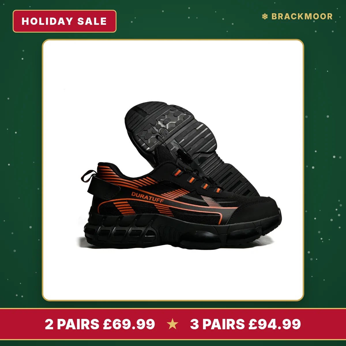 Brackmoor Sentinel steel toe safety trainer