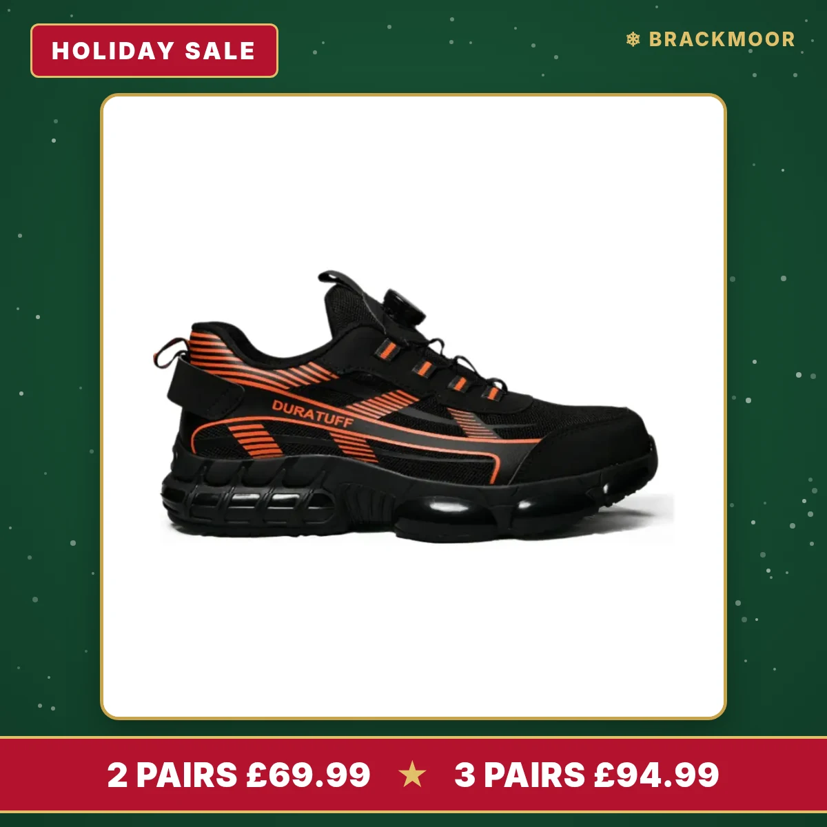 Brackmoor Sentinel steel toe safety trainer