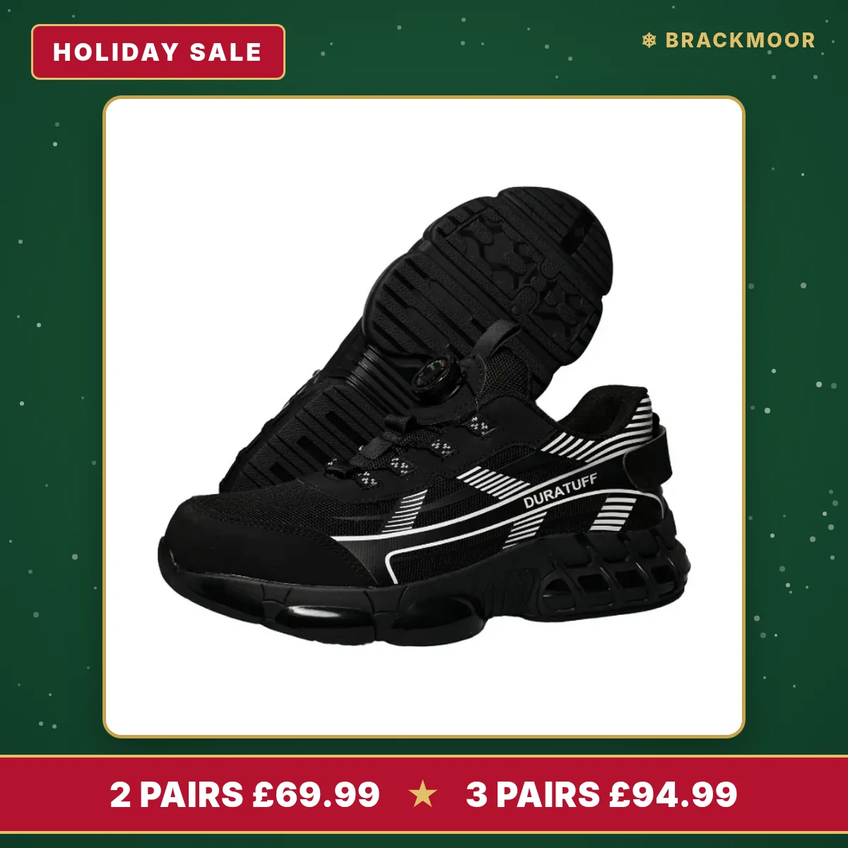 Brackmoor Sentinel steel toe safety trainer